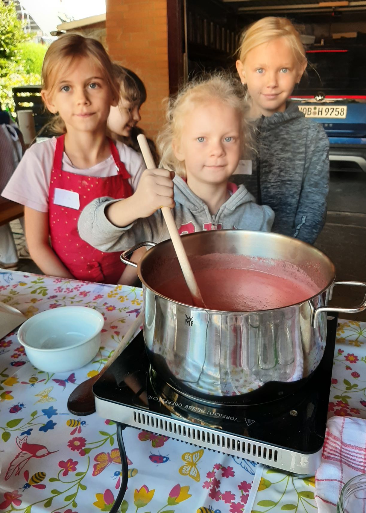 Marmeladekochen mit Ferienkindern in Isenbüttel